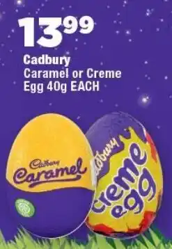 OK Foods Cadbury Caramel or Creme Egg offer