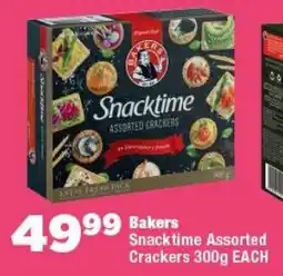 OK Foods Bakers Snacktime Assorted Crackers offer