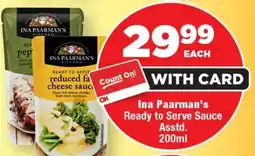 OK Foods Ina Paarman's Ready to Serve Sauce offer