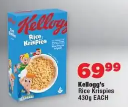 OK Foods Kellogg's Rice Krispies offer