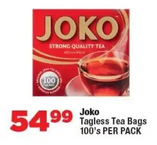 OK Foods Joko Tagless Tea Bags offer