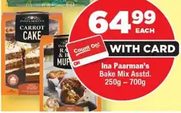 OK Foods Ina Paarman's Bake Mix offer