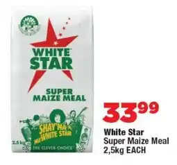 OK Foods White Star Super Maize Meal offer