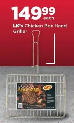 OK Foods LK's Chicken Box Hand Griller offer