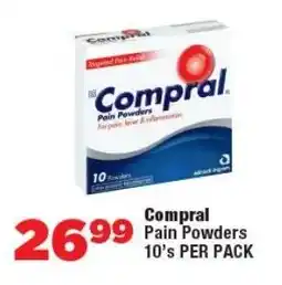 OK Foods Compral Pain Powders offer