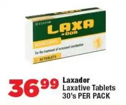 OK Foods Laxador Laxative Tablets offer