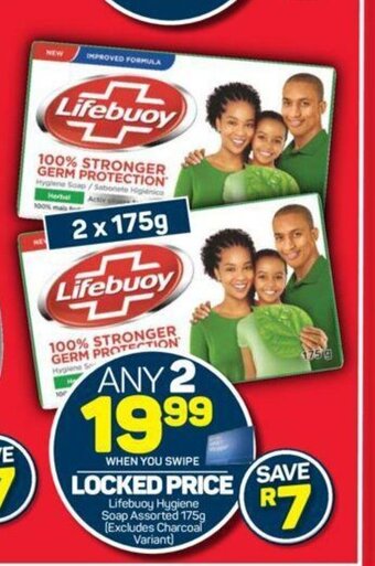 Pick n Pay Lifebouy Hygiene Soap Assorted 175g offer