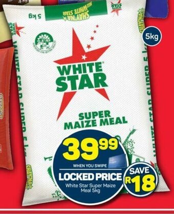Pick n Pay White Star Super Maize Meal 5kg offer