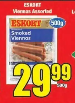 Boxer Eskort Viennas Assorted 500g offer