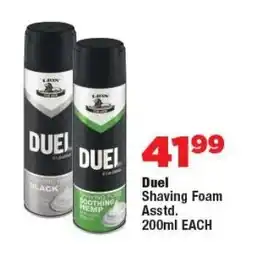 OK Foods Duel Shaving Foam offer