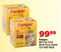 OK Foods Pamper Wet Cat Food Multi-Pack offer