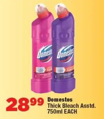 OK Foods Domestos Thick Bleach offer