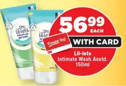 OK Foods Lil-lets Intimate Wash offer