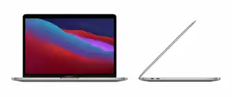 Incredible Connection Apple MacBook Pro 13-Inch With M1 Processor 8 Core GPU 256GB SSD Space Grey offer