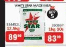 White Star Maize Meal 12.5kg