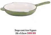 PEP Sage Cast Iron Frypan 26 x 5.5cm offer