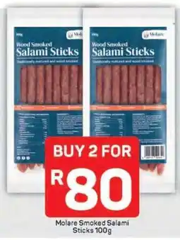 Pick n Pay Molare Smoked Salami Sticks 100g offer