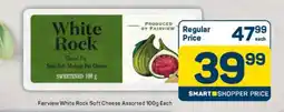 Pick n Pay Fairview White Rock Soft Cheese Assorted 100g Each offer