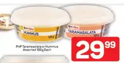 Pick n Pay PnP Taramasalata or Hummus Assorted 125g Each offer