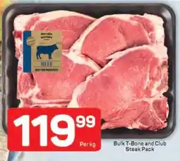 Pick n Pay Bulk T-Bone and Club Steak Pack offer