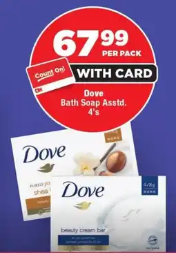 OK Foods Dove Bath Soap offer