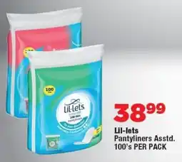 OK Foods Lil-lets Pantyliners offer