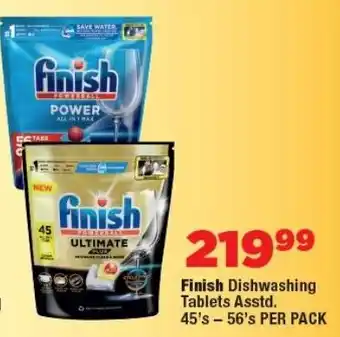 OK Foods Finish Dishwashing Tablets offer