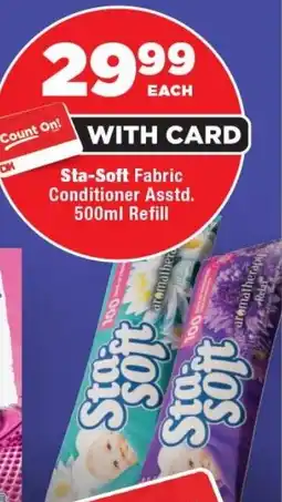 OK Foods Sta-Soft Fabric Conditioner Refill offer
