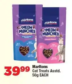 OK Foods Marltons Cat Treats offer