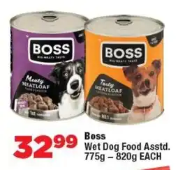 OK Foods Boss Wet Dog Food offer