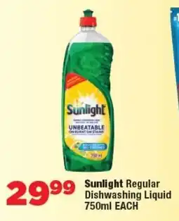 OK Foods Sunlight Regular Dishwashing Liquid offer
