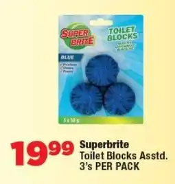 OK Foods Superbrite Toilet Blocks offer
