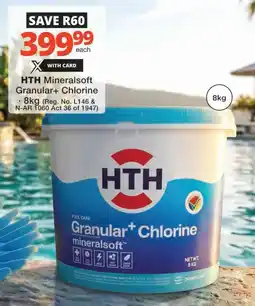 Checkers HTH Mineralsoft Granular+ Chlorine offer