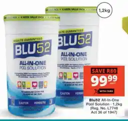 Checkers Blu52 All-In-One Pool Solution offer