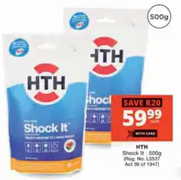 Checkers HTH Shock It offer