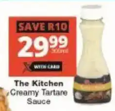 Checkers The Kitchen Creamy Tartare Sauce offer