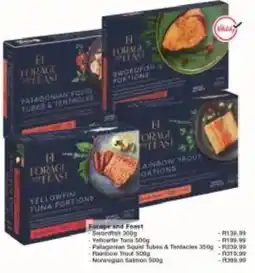 Checkers Forage and Feast Swordfish offer