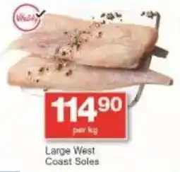 Checkers Large West Coast Soles offer