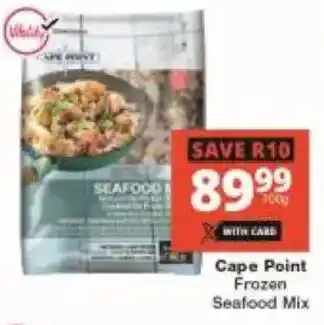 Checkers Cape Point Frozen Seafood Mix offer
