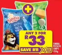 Shoprite Simba potato chips offer