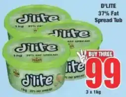 Boxer D'lite 37% Fat Spread Tub offer