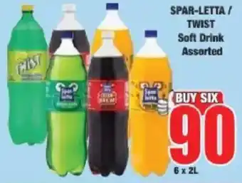 Boxer Spar-letta/ Twist Soft Drink Assorted offer