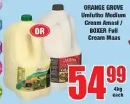 Boxer Orange Grove Umfutho Medium Cream Amasi/ Boxer Full Cream Maas offer