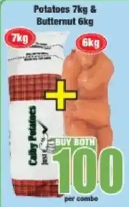 Boxer Potatoes & Butternut offer