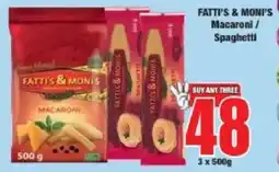 Boxer Fatti's & Moni's Macaroni/ Spaghetti offer