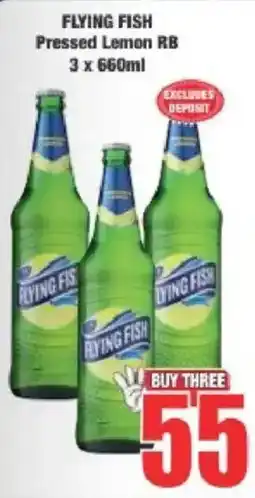 Boxer Flying Fish Pressed Lemon RB offer