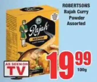 Boxer Robertsons Rajah Curry Powder Assorted offer