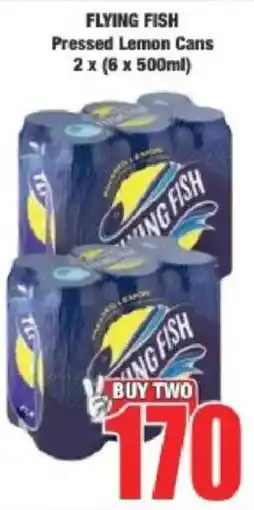 Boxer Flying Fish Pressed Lemon Cans offer