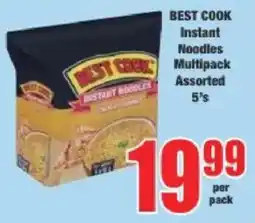 Boxer Best Cook Instant Noodles Multipack Assorted offer