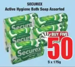 Boxer Securex Active Hygiene Bath Soap Assorted offer
